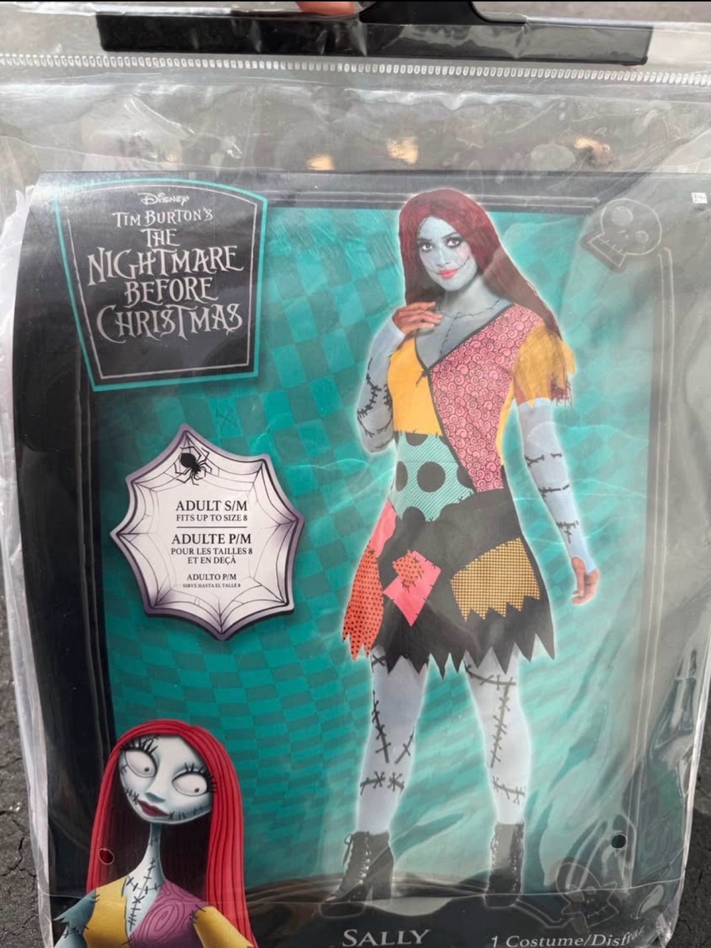 Disney The Nightmare Before Christmas Sally Adult Costume - Multi-Color